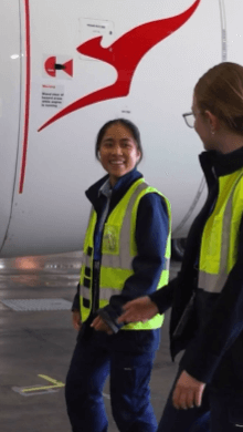 Tiffany, Qantas Engineering Apprentice